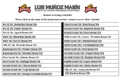 Virtual Schedules